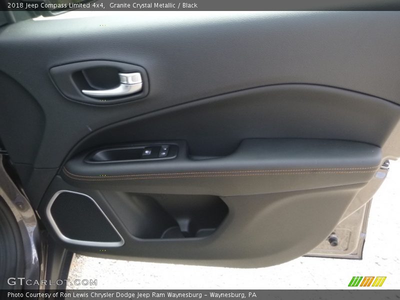 Granite Crystal Metallic / Black 2018 Jeep Compass Limited 4x4