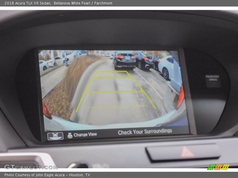 Bellanova White Pearl / Parchment 2018 Acura TLX V6 Sedan