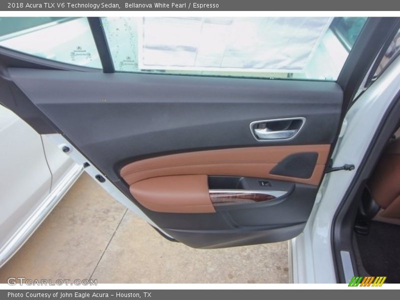 Door Panel of 2018 TLX V6 Technology Sedan