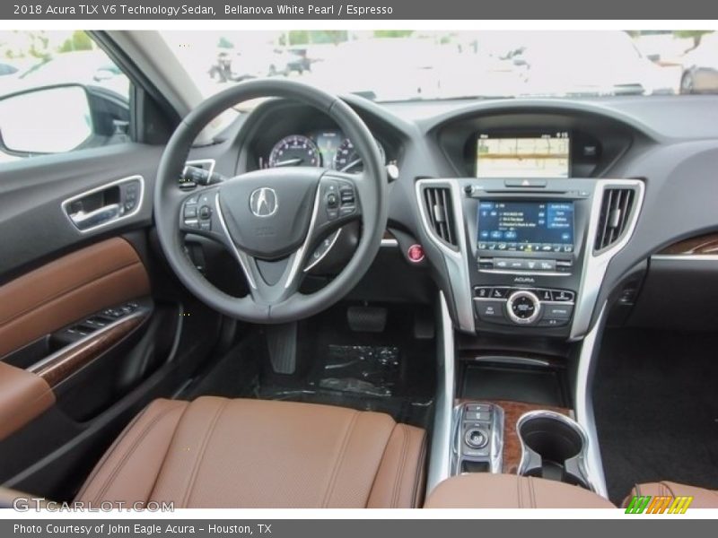 Dashboard of 2018 TLX V6 Technology Sedan