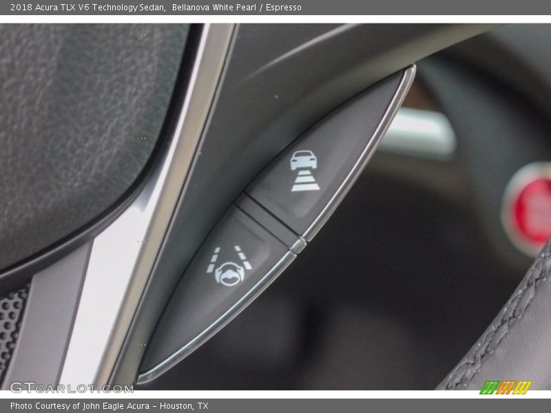 Bellanova White Pearl / Espresso 2018 Acura TLX V6 Technology Sedan