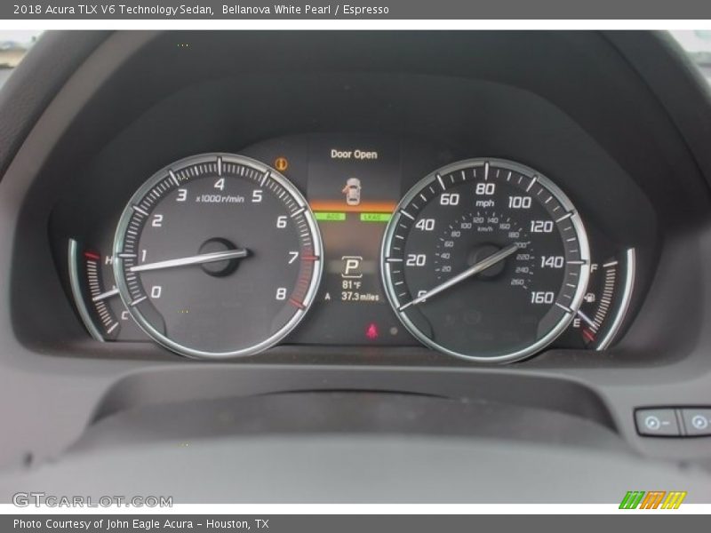 2018 TLX V6 Technology Sedan V6 Technology Sedan Gauges