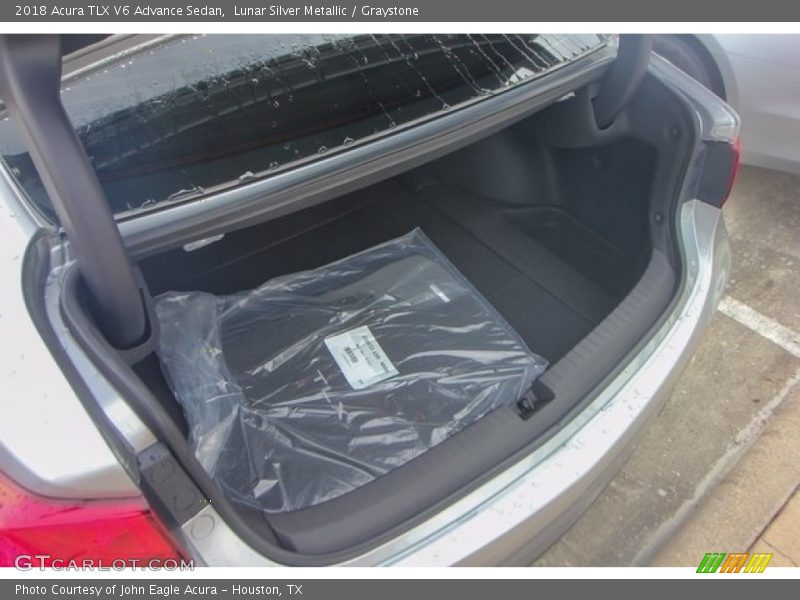 Lunar Silver Metallic / Graystone 2018 Acura TLX V6 Advance Sedan