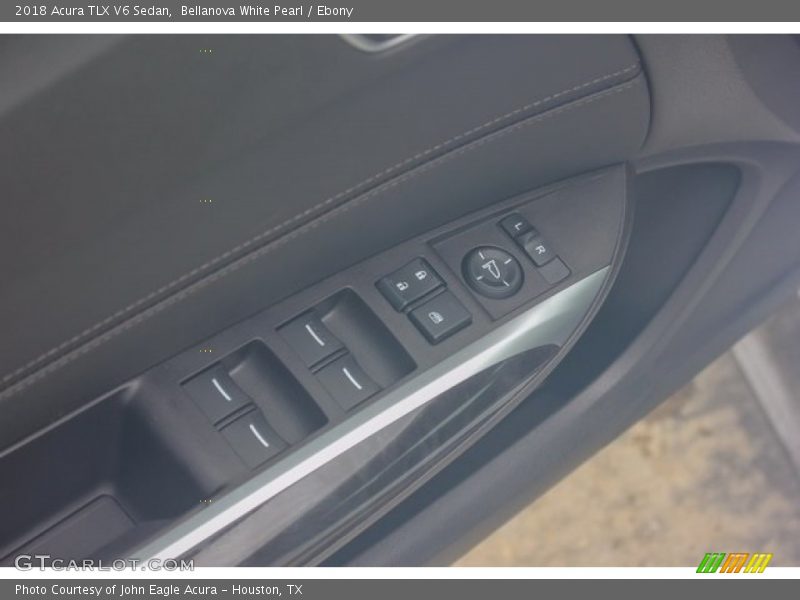 Bellanova White Pearl / Ebony 2018 Acura TLX V6 Sedan