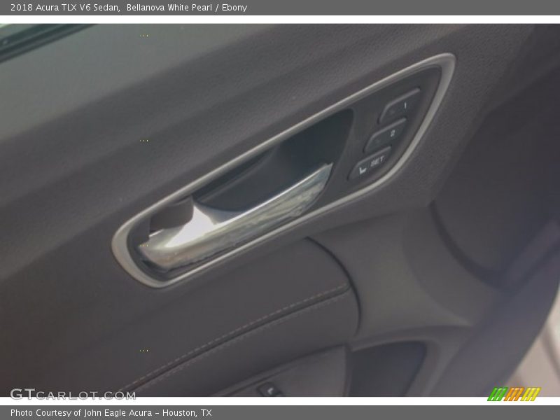 Bellanova White Pearl / Ebony 2018 Acura TLX V6 Sedan
