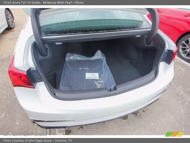 Bellanova White Pearl / Ebony 2018 Acura TLX V6 Sedan