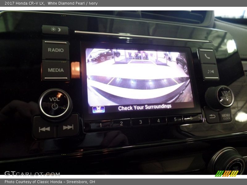 White Diamond Pearl / Ivory 2017 Honda CR-V LX