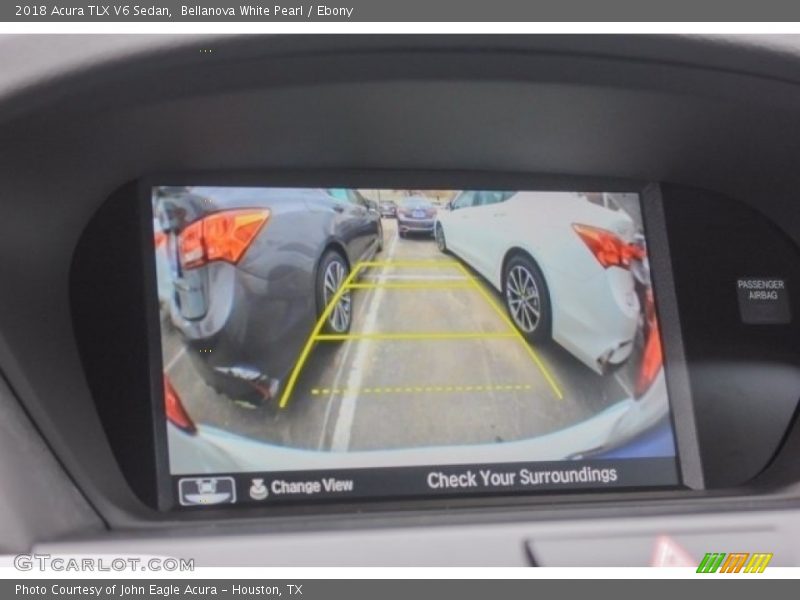 Bellanova White Pearl / Ebony 2018 Acura TLX V6 Sedan