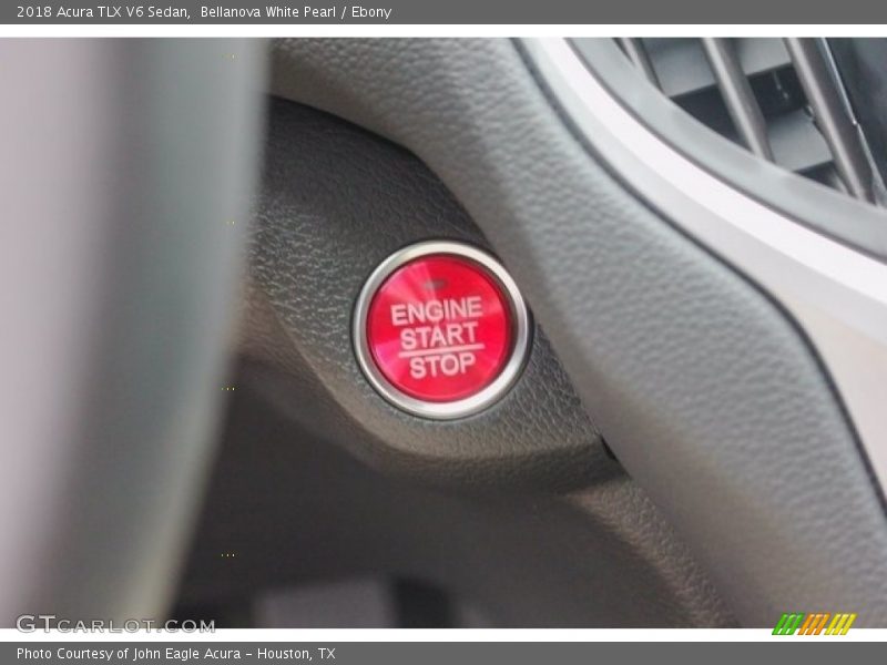 Bellanova White Pearl / Ebony 2018 Acura TLX V6 Sedan