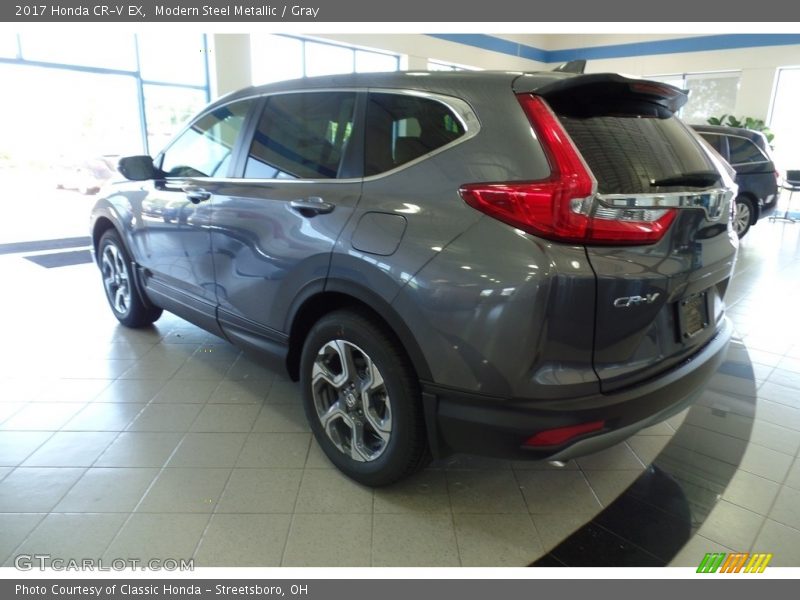 Modern Steel Metallic / Gray 2017 Honda CR-V EX
