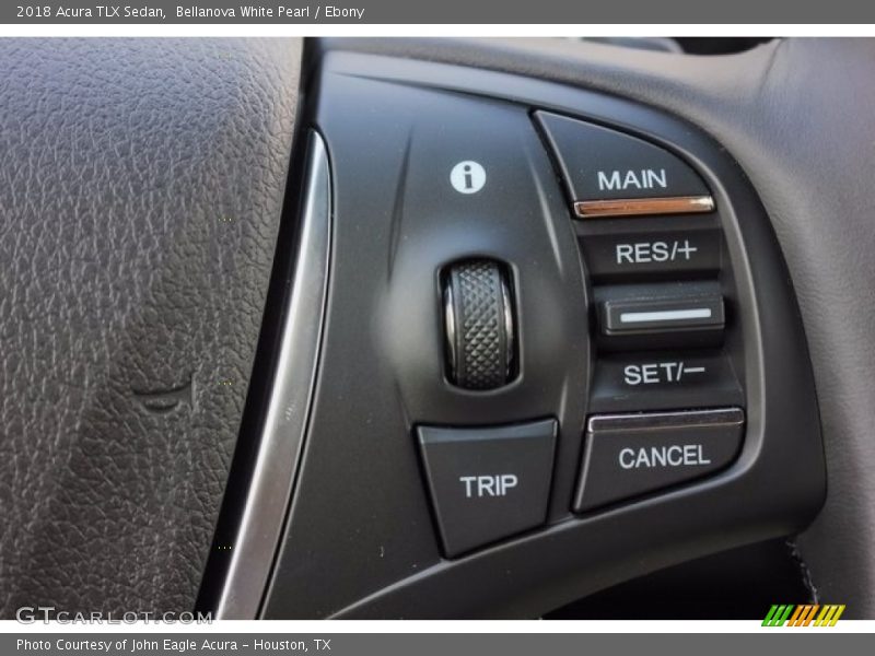 Bellanova White Pearl / Ebony 2018 Acura TLX Sedan