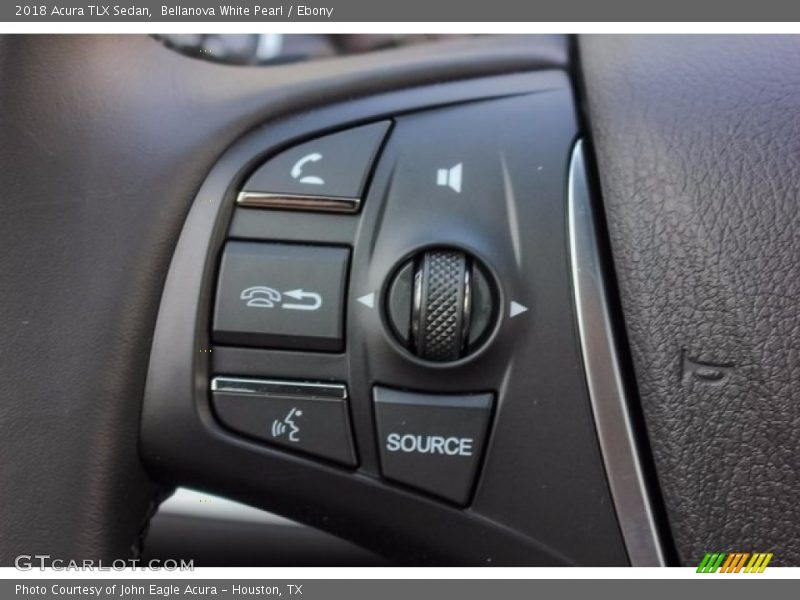 Bellanova White Pearl / Ebony 2018 Acura TLX Sedan