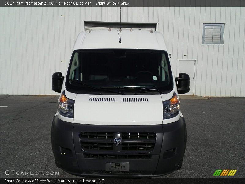 Bright White / Gray 2017 Ram ProMaster 2500 High Roof Cargo Van