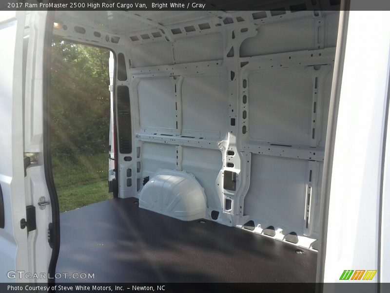 Bright White / Gray 2017 Ram ProMaster 2500 High Roof Cargo Van