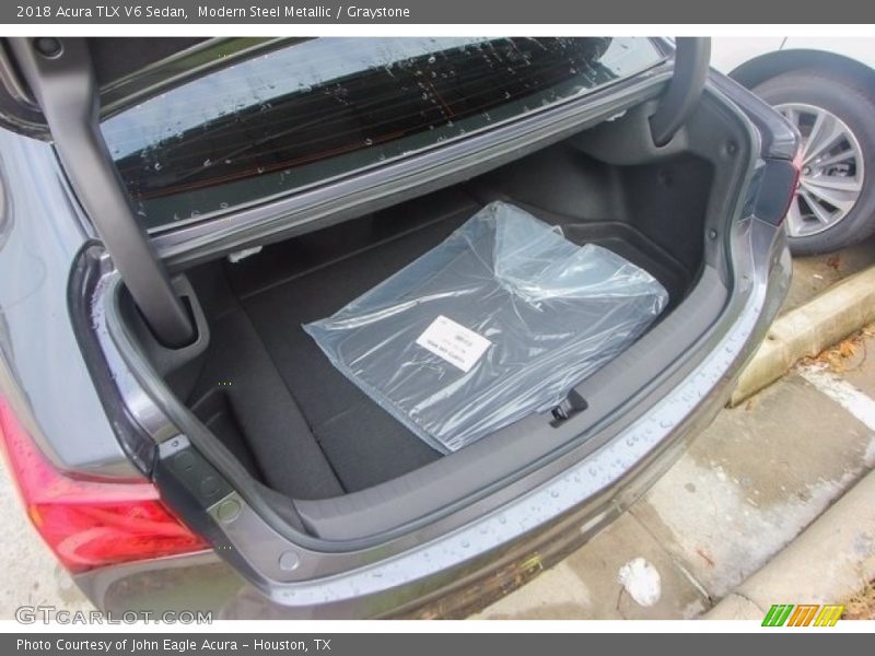 Modern Steel Metallic / Graystone 2018 Acura TLX V6 Sedan