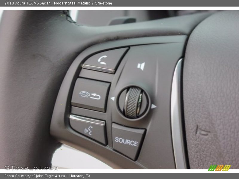 Modern Steel Metallic / Graystone 2018 Acura TLX V6 Sedan