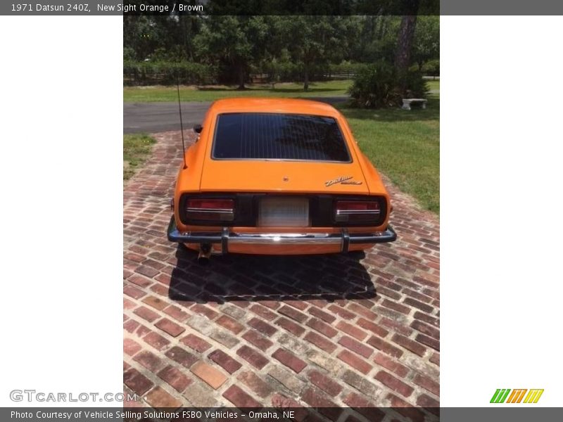 New Sight Orange / Brown 1971 Datsun 240Z