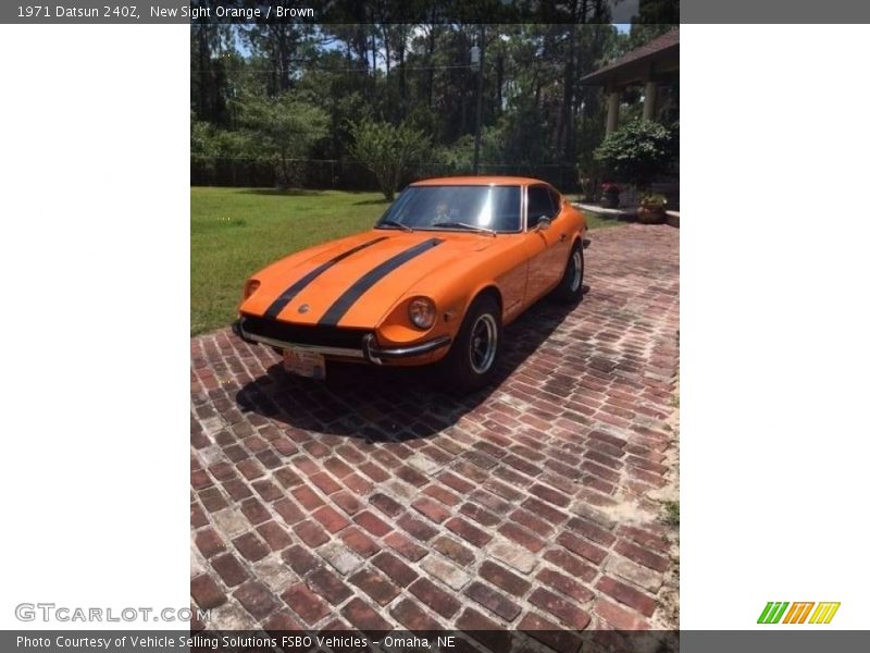 New Sight Orange / Brown 1971 Datsun 240Z