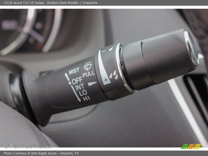 Modern Steel Metallic / Graystone 2018 Acura TLX V6 Sedan