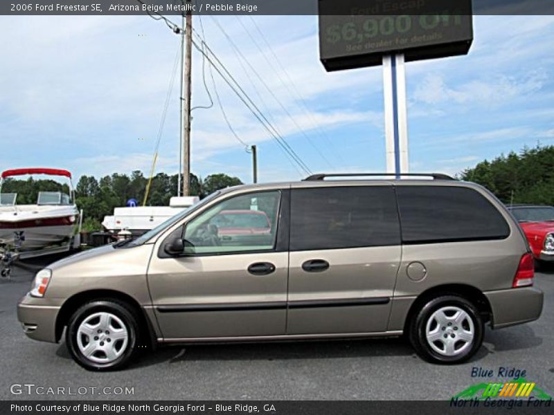 Arizona Beige Metallic / Pebble Beige 2006 Ford Freestar SE