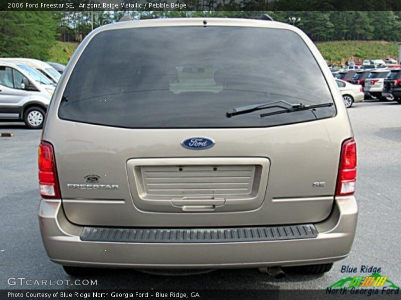 Arizona Beige Metallic / Pebble Beige 2006 Ford Freestar SE