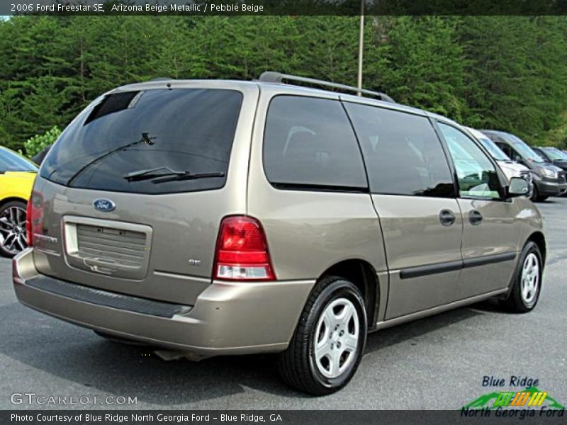 Arizona Beige Metallic / Pebble Beige 2006 Ford Freestar SE