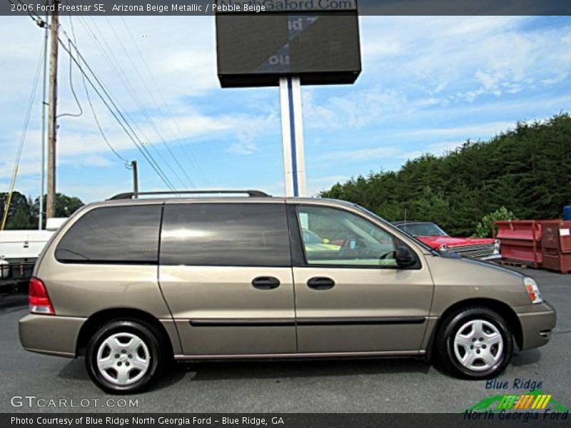 Arizona Beige Metallic / Pebble Beige 2006 Ford Freestar SE