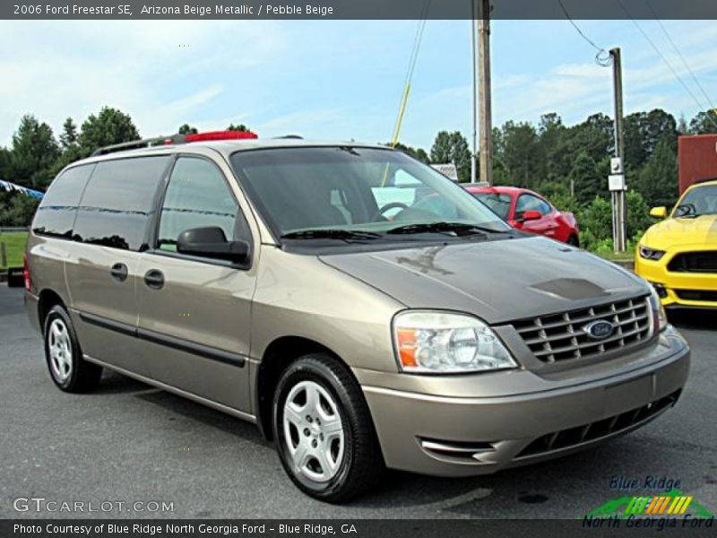 Arizona Beige Metallic / Pebble Beige 2006 Ford Freestar SE