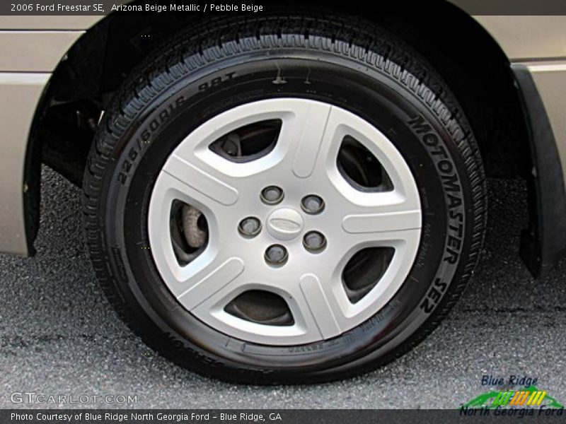Arizona Beige Metallic / Pebble Beige 2006 Ford Freestar SE