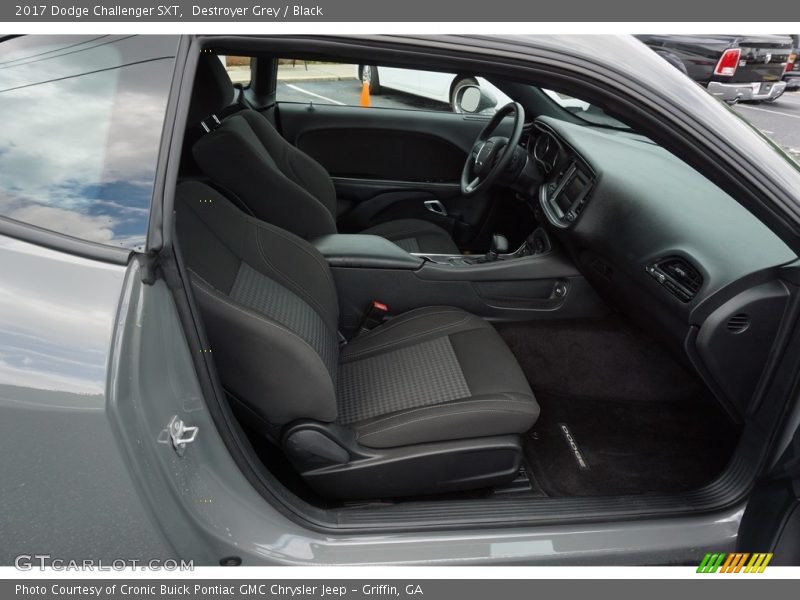 Destroyer Grey / Black 2017 Dodge Challenger SXT