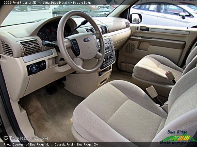 Arizona Beige Metallic / Pebble Beige 2006 Ford Freestar SE