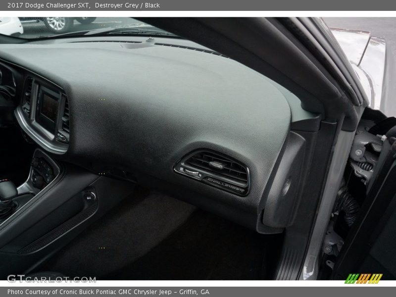 Destroyer Grey / Black 2017 Dodge Challenger SXT