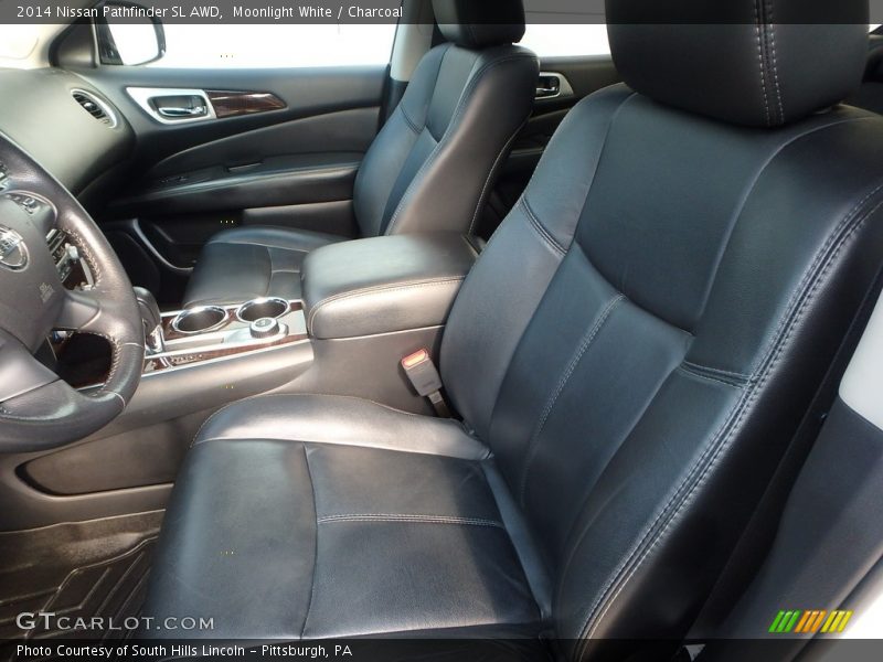 Moonlight White / Charcoal 2014 Nissan Pathfinder SL AWD