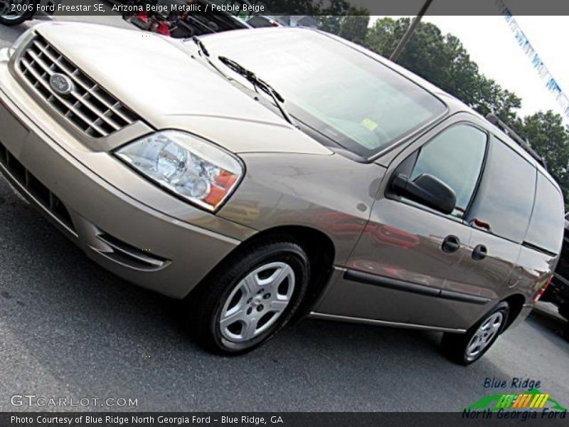 Arizona Beige Metallic / Pebble Beige 2006 Ford Freestar SE