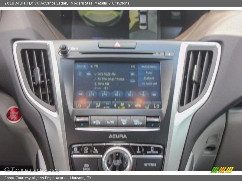 Modern Steel Metallic / Graystone 2018 Acura TLX V6 Advance Sedan