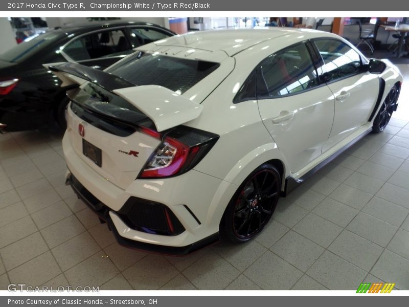 Championship White / Type R Red/Black 2017 Honda Civic Type R