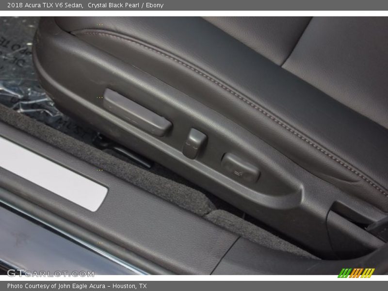 Crystal Black Pearl / Ebony 2018 Acura TLX V6 Sedan