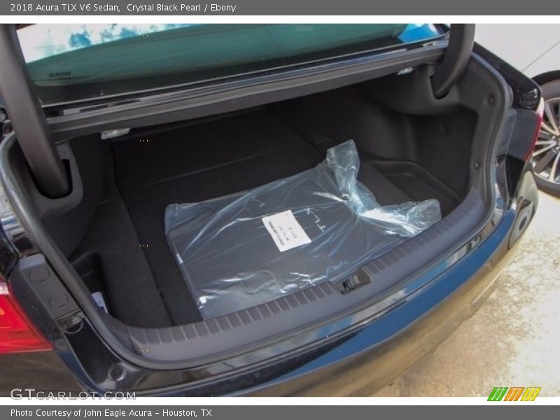 Crystal Black Pearl / Ebony 2018 Acura TLX V6 Sedan