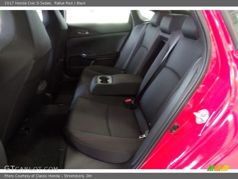 Rallye Red / Black 2017 Honda Civic Si Sedan