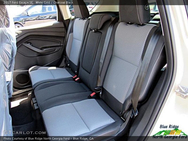 White Gold / Charcoal Black 2017 Ford Escape SE
