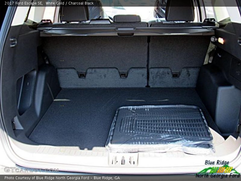 White Gold / Charcoal Black 2017 Ford Escape SE