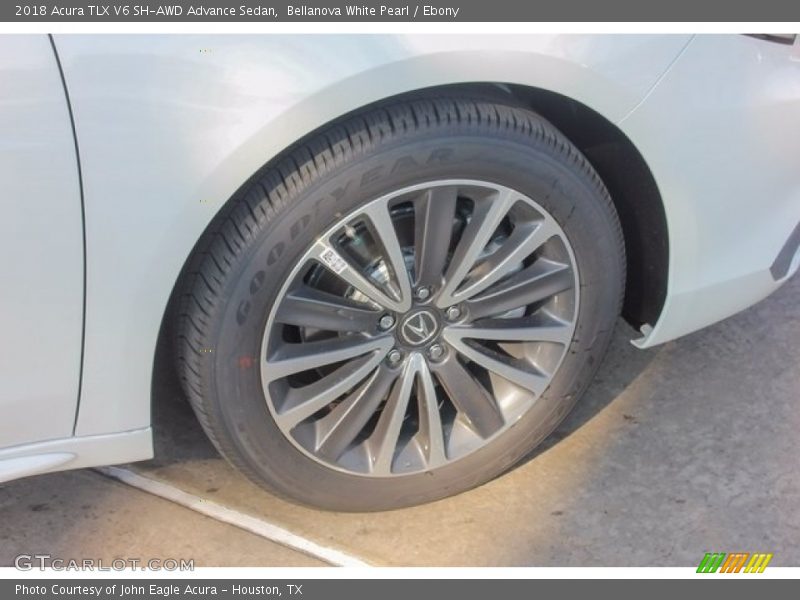 Bellanova White Pearl / Ebony 2018 Acura TLX V6 SH-AWD Advance Sedan