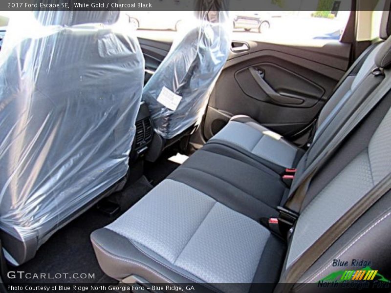 White Gold / Charcoal Black 2017 Ford Escape SE