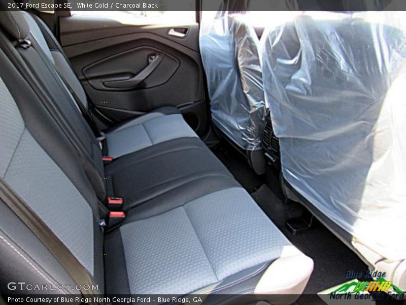 White Gold / Charcoal Black 2017 Ford Escape SE