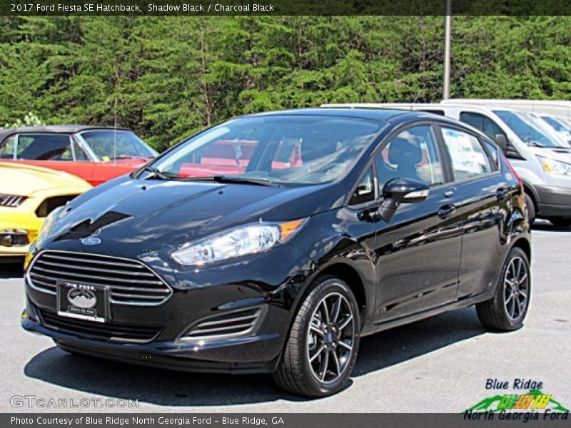 Shadow Black / Charcoal Black 2017 Ford Fiesta SE Hatchback