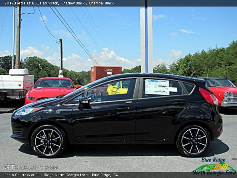 Shadow Black / Charcoal Black 2017 Ford Fiesta SE Hatchback