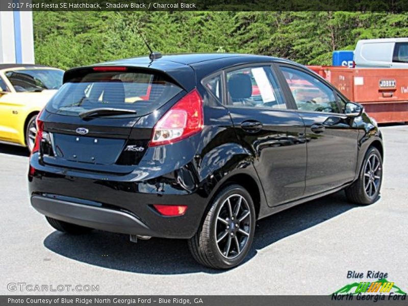 Shadow Black / Charcoal Black 2017 Ford Fiesta SE Hatchback