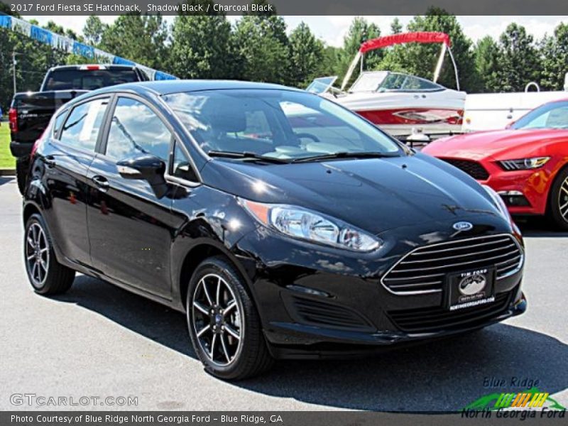 Shadow Black / Charcoal Black 2017 Ford Fiesta SE Hatchback