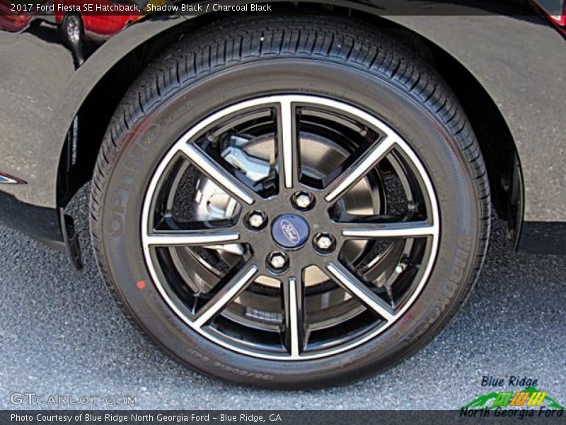 Shadow Black / Charcoal Black 2017 Ford Fiesta SE Hatchback
