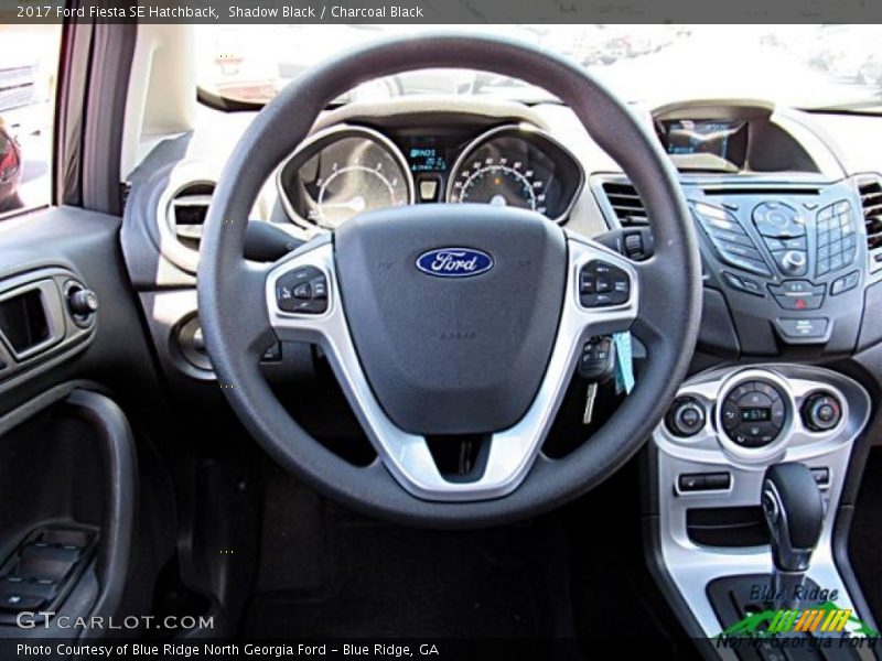 Shadow Black / Charcoal Black 2017 Ford Fiesta SE Hatchback